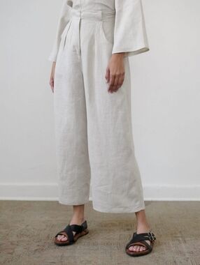 ZII ROPA Rea Pant - Bone - Size Medium